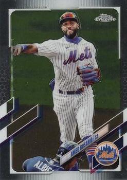 2021 Topps Chrome #190 Amed Rosario Front