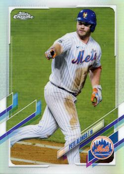 2021 Topps Chrome #11 Pete Alonso Front