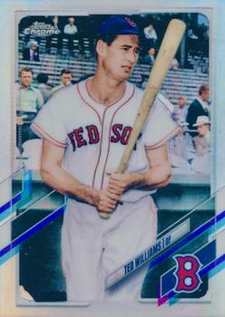 2021 Topps Chrome #95 Ted Williams Front