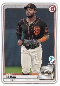 2020 Bowman Draft 1st Edition #BD-79 Heliot Ramos Front
