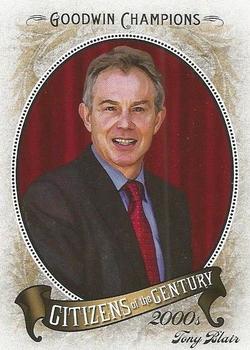 2009 Upper Deck Goodwin Champions - Citizens of the Century #CC-3 Tony Blair Front