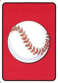 2006 Hero Decks St. Louis Cardinals Baseball Heroes Playing Cards #4♣ Miller Huggins Back