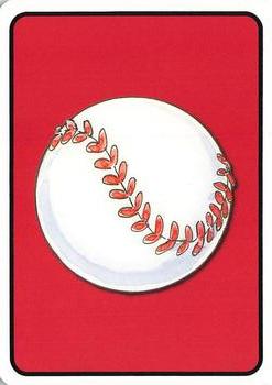 2006 Hero Decks St. Louis Cardinals Baseball Heroes Playing Cards #5♣ Pepper Martin Back