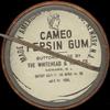 1896-98 Whitehead & Hoag/Cameo Pepsin Gum Pins (PE4) #NNO Chief Zimmer Back