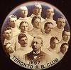 1896-98 Whitehead & Hoag/Cameo Pepsin Gum Pins (PE4) #NNO Toronto Baseball Club 1897 Front