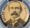 1896-98 Whitehead & Hoag/Cameo Pepsin Gum Pins (PE4) #NNO Frank Selee Front