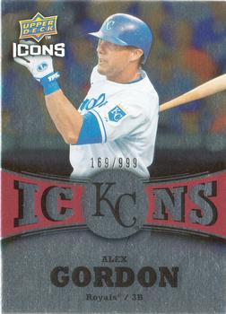 2009 Upper Deck Icons - Icons #IC-AG Alex Gordon Front