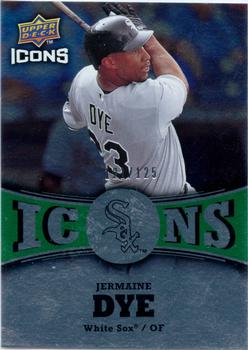 2009 Upper Deck Icons - Icons Green #IC-JD Jermaine Dye Front