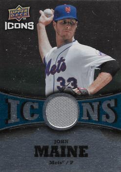 2009 Upper Deck Icons - Icons Jerseys #IC-JM John Maine Front