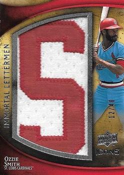 2009 Upper Deck Icons - Immortal Lettermen #IL-OS Ozzie Smith Front