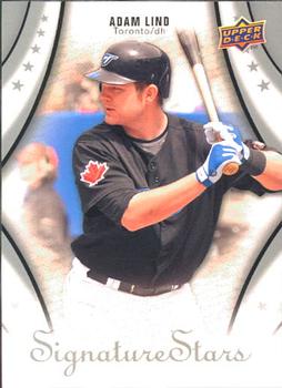 2009 Upper Deck Signature Stars #4 Adam Lind Front