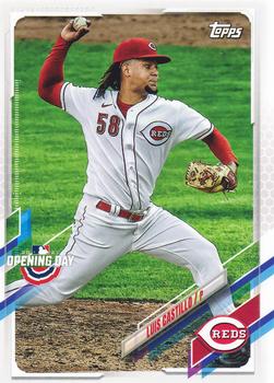 2021 Topps Opening Day #2 Luis Castillo Front