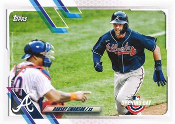 2021 Topps Opening Day #11 Dansby Swanson Front