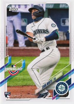 2021 Topps Opening Day #19 Evan White Front