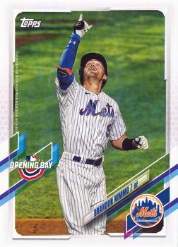 2021 Topps Opening Day #21 Brandon Nimmo Front