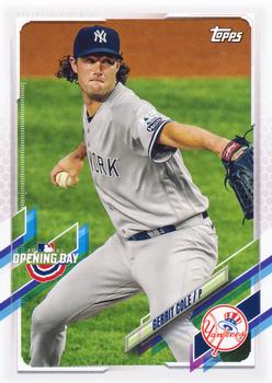 2021 Topps Opening Day #38 Gerrit Cole Front