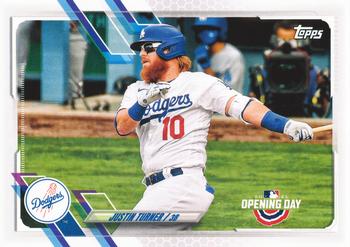 2021 Topps Opening Day #44 Justin Turner Front