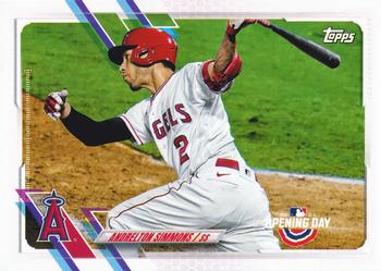 2021 Topps Opening Day #55 Andrelton Simmons Front