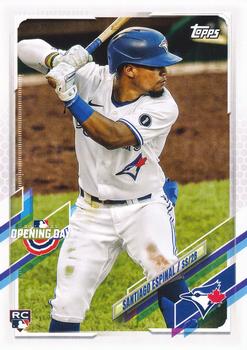 2021 Topps Opening Day #57 Santiago Espinal Front
