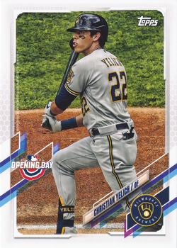 2021 Topps Opening Day #60 Christian Yelich Front