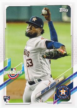 2021 Topps Opening Day #77 Cristian Javier Front