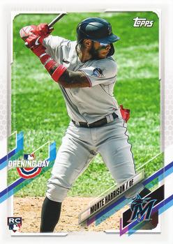 2021 Topps Opening Day #88 Monte Harrison Front