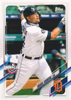 2021 Topps Opening Day #105 Miguel Cabrera Front