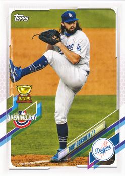 2021 Topps Opening Day #111 Tony Gonsolin Front