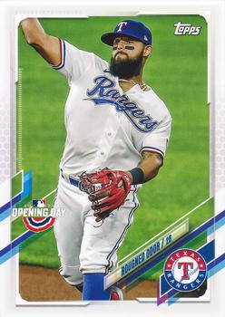 2021 Topps Opening Day #112 Rougned Odor Front
