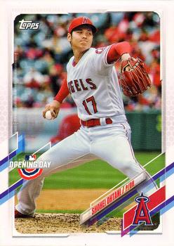 2021 Topps Opening Day #134 Shohei Ohtani Front