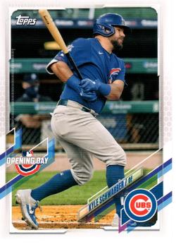 2021 Topps Opening Day #137 Kyle Schwarber Front