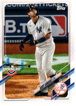 2021 Topps Opening Day #144 Gary Sanchez Front