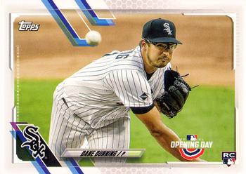 2021 Topps Opening Day #159 Dane Dunning Front