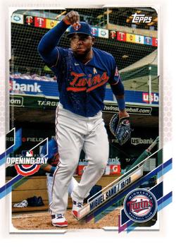 2021 Topps Opening Day #169 Miguel Sano Front
