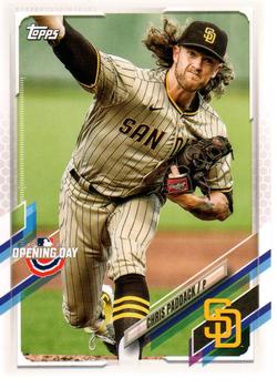 2021 Topps Opening Day #181 Chris Paddack Front
