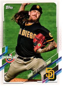 2021 Topps Opening Day #216 Mike Clevinger Front