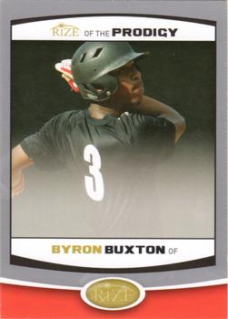 2012 Leaf Rize Draft - Prodigy #PRO-7 Byron Buxton Front