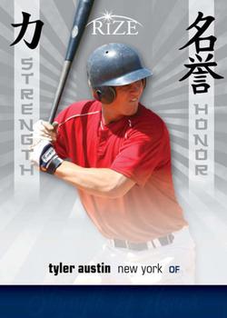 2012 Leaf Rize Draft - Strength and Honor #SH-1 Tyler Austin Front
