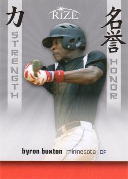 2012 Leaf Rize Draft - Strength and Honor #SH-2 Byron Buxton Front