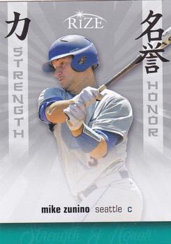 2012 Leaf Rize Draft - Strength and Honor #SH-13 Mike Zunino Front