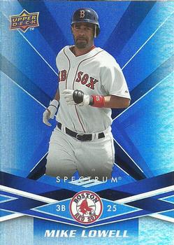 2009 Upper Deck Spectrum - Blue #16 Mike Lowell Front