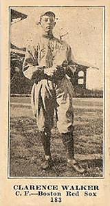1916 Globe Clothing (H801-9) #183 Clarence Walker Front