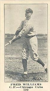 1916 Globe Clothing (H801-9) #190 Fred Williams Front