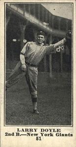 1916 Globe Clothing (H801-9) #51 Larry Doyle Front