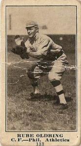 1916 Globe Clothing (H801-9) #133 Rube Oldring Front