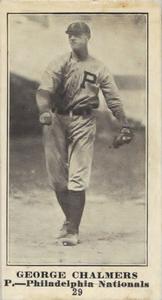 1916 Globe Clothing (H801-9) #29 George Chalmers Front