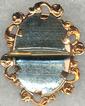 1915-19 Ornate Frame Pins (PM1) #NNO Rube Marquard Back