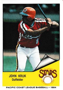 1984 Cramer - Las Vegas Stars Glossy #250 John Kruk Front