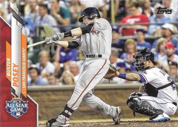 2020 Topps Update - Red #U-8 Buster Posey Front