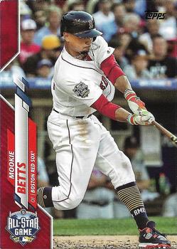 2020 Topps Update - Red #U-268 Mookie Betts Front